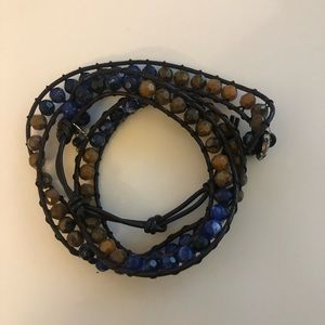 Lucky Brand Beaded Wrap Bracelet